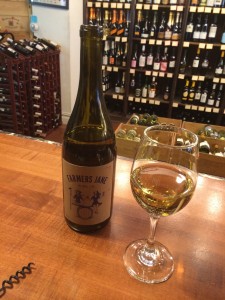 A Suisun Valley blend of Grenache Blanc, Albariño, and Verdelho by Angela Osborne and Faith Armstrong-Foster