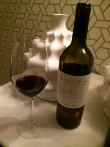 A bottle of Quinta Nova Referência 2012; Douro, Portugal