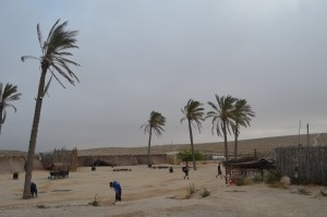 Approximately bedouin tents, Negev Desert, Israel