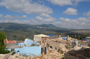 View from Tzfat, Israel
