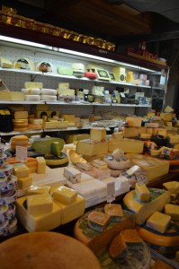 Cheeses in the Souk HaCarmel; Tel Aviv, Israel