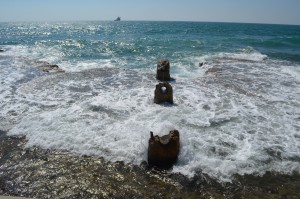 View of the Mediterranean Sea from Old Jaffa, Israel