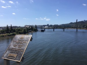 View from Morrison Bridge; Portland, Oregon