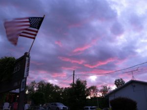 American sunset