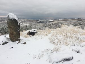 View from Wilridge Vineyard in Winter