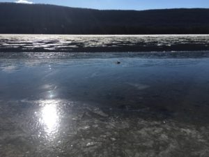 Ice floes on the Susquehanna River | Zack Velcoff
